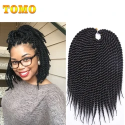 TOMO-Tresses synthétiques torsadées sénégalaises 14 