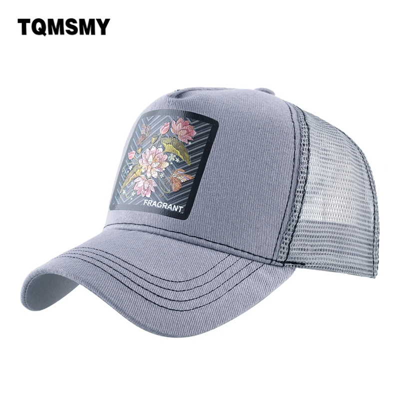 

TQMSMY Summer Mesh Baseball Cap Women Snapback Dad Hat For Men Fashion Outdoor Visor Bone Casquette Hip Hop Trucker Cap TMDE30