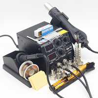 GORDAK 868D Soldering Station 2 in 1 SMD Rework Station Hot Air Gun + Electric Solder iron For Welding Repair tools
