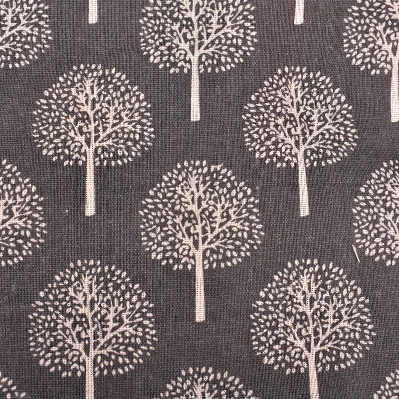 QUANFANG Printed Cotton Linen Fabric For Patchwork Quilting Sewing,DIY Handmade,Bag Toy 20cmx30cm 15cmx50cm