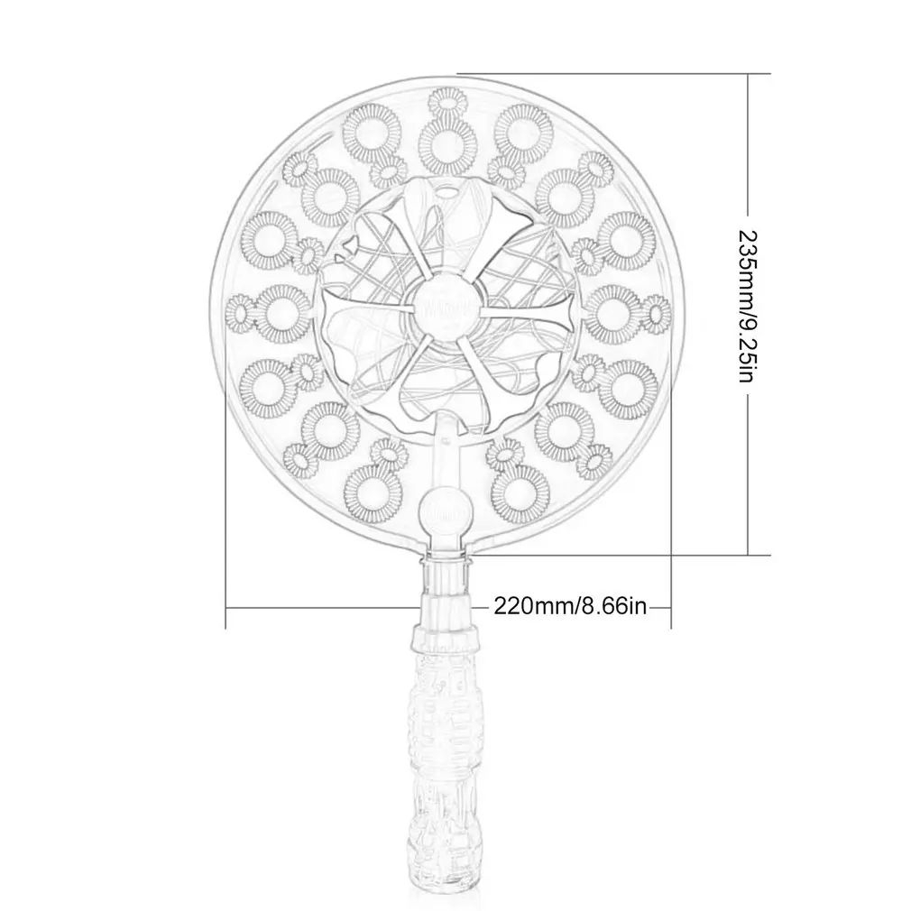 Magic Windmill Bubble Machine Toy Windmill Bubble Machine Blowing Bubbles Children's Toys Outdoor Fun Toys Kids Birthday Gift