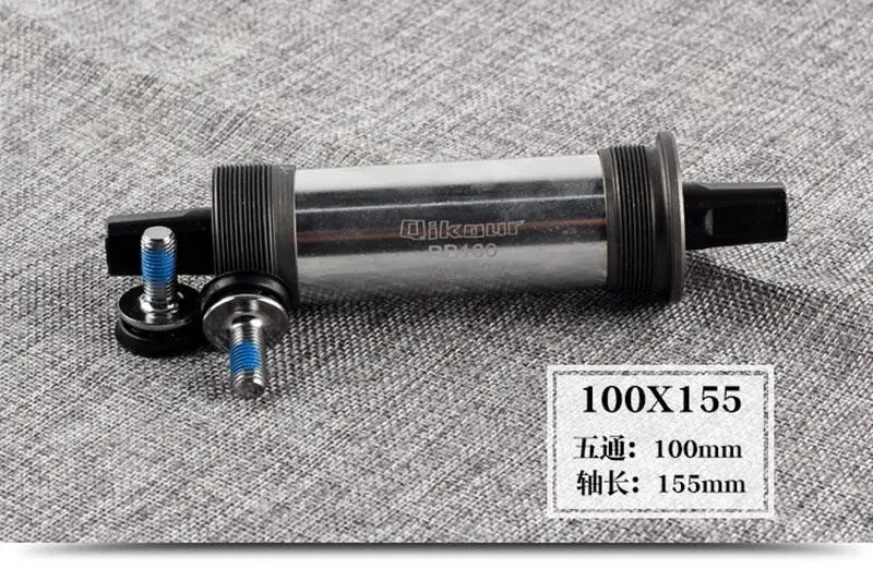Snow Bicycle Bottom Bracket ISO Square 152/155/175 BSA 68 for E-Bike Beach Bike High Quality