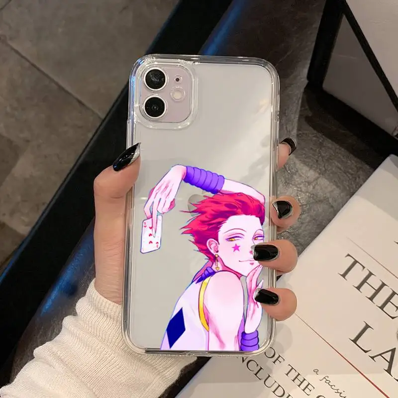 YNDFCNB Anime Hunter x Hunters Hisoka Phone Case for iphone 13 11 12 pro XS MAX 8 7 6 6S Plus X 5S SE 2020 XR cover