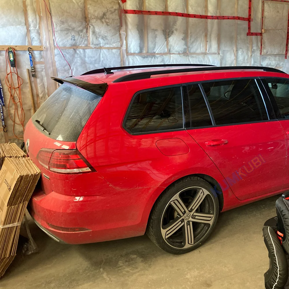 [NOT FIT FOR  VARIANT]Volkswagen VW Golf 7  2014 to 2020 ABS Plastic Rear Trunk Wing Spoiler For NORMAL Golf 7 Spoiler