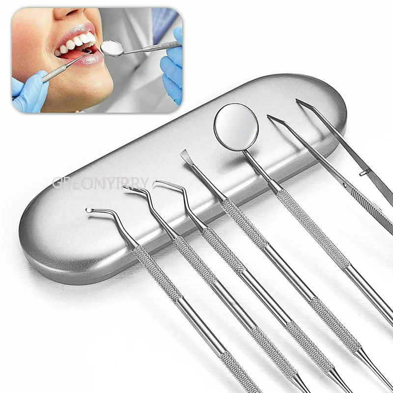 

clareador Dental Mirror Sickle Teeth whitening Pick Laboratory Equipment Dentist Oral hygiene personal Care Tooth Cleaning Tools