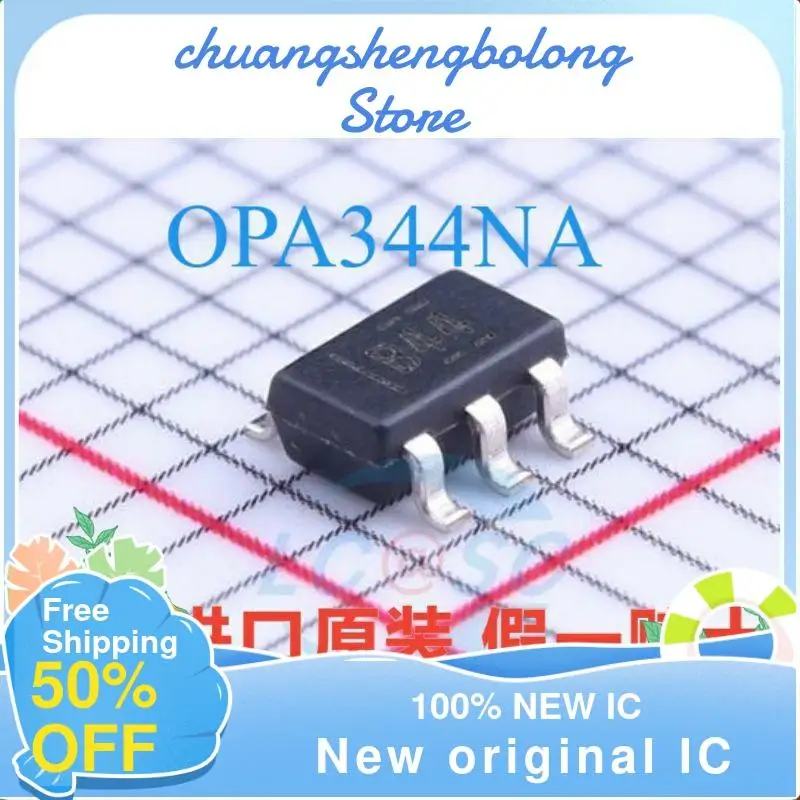 

10 шт. OPA344NA SOT23-5 B44 новый оригинальный IC