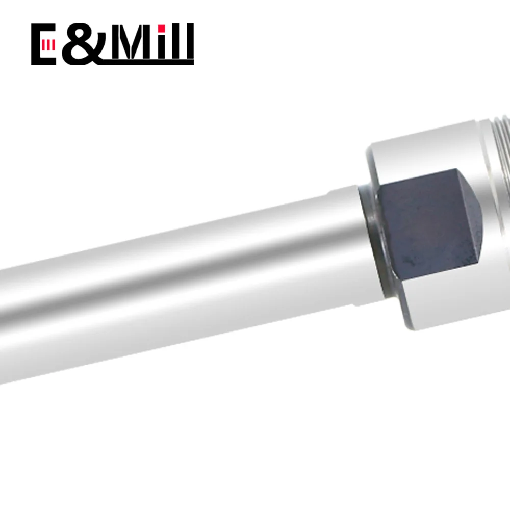 Side fixed ER straight handle extension rod C12 C16 C20 C25 C32 ER11 ER16 ER20 ER25 ER32 Extended deep hole machining tool rest