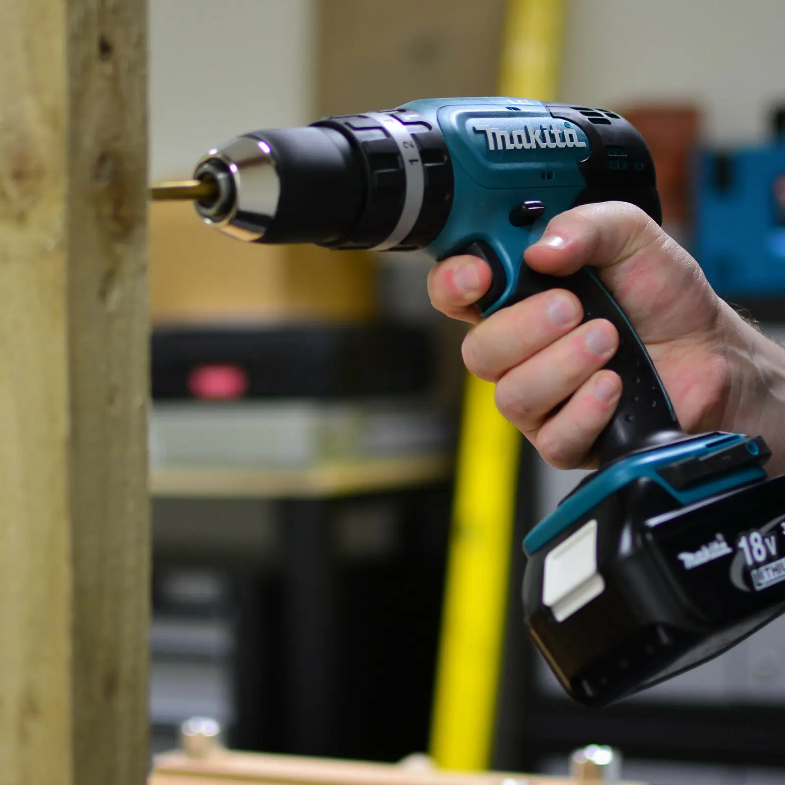 Аккумуляторная двухскоростная комбинированная дрель MAKITA DHP453Z DHP453, 18 в, LXT, li-ion