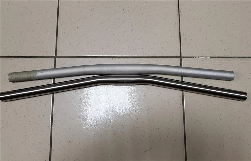 H & h-超軽量チタンハンドルバー,25.4x550mm,バータイプ超軽量,Bmpton