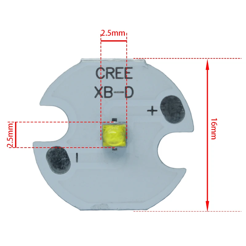 50pcs 3W Nation Star 2525 SMD High Power LED diode Chip light emitter Cool White Warm White 2525 XB-D XBD led