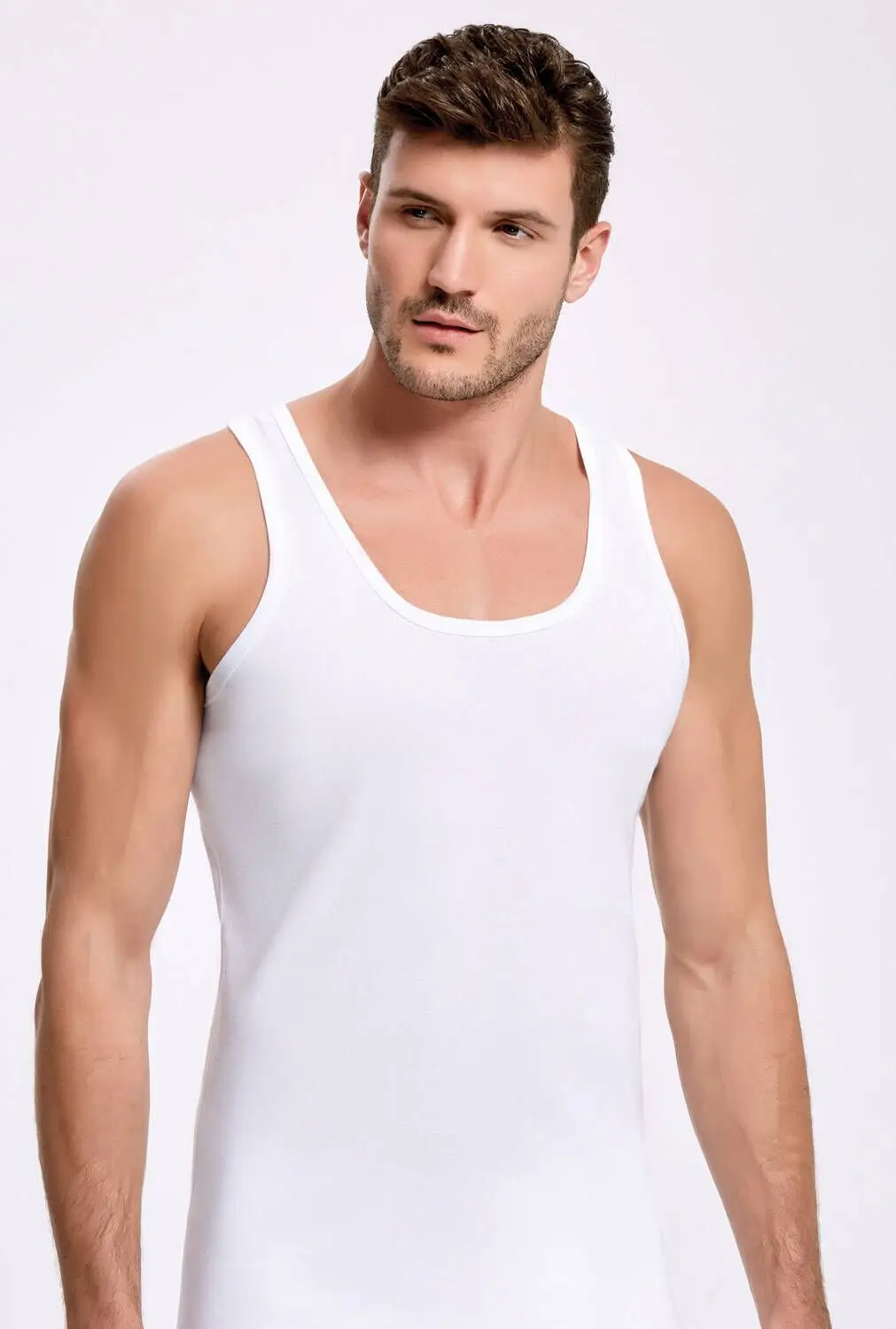 Principle 1118 Ribana White Male Undershirt 3 PCs