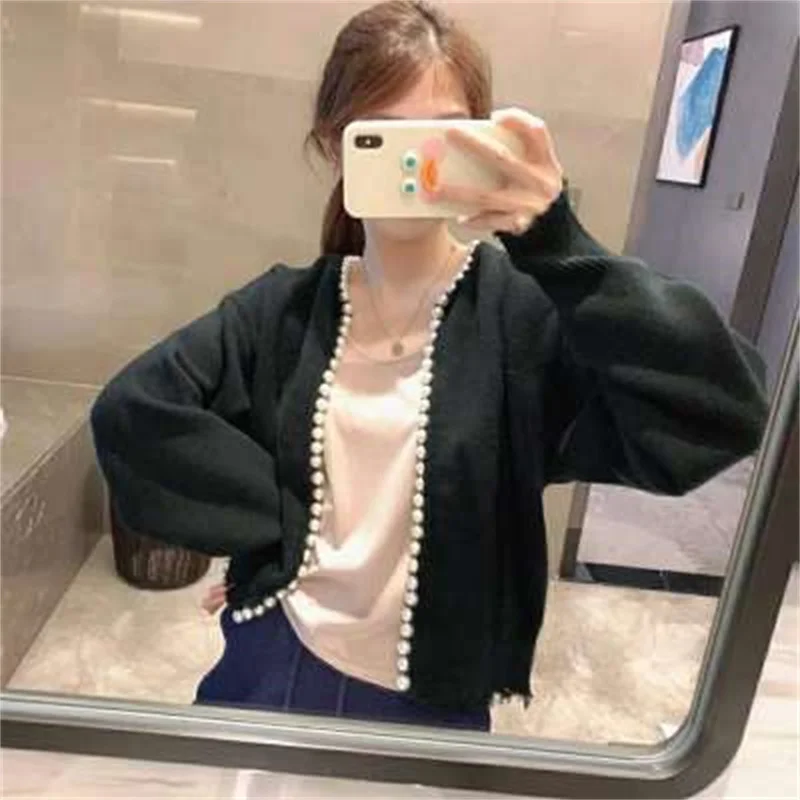 Fall 2021 Women Clothing Oversize Womens Sweaters Autumn Vintage Loose Winter Sweater Knitted Women Cardigan Knit Button Maxi