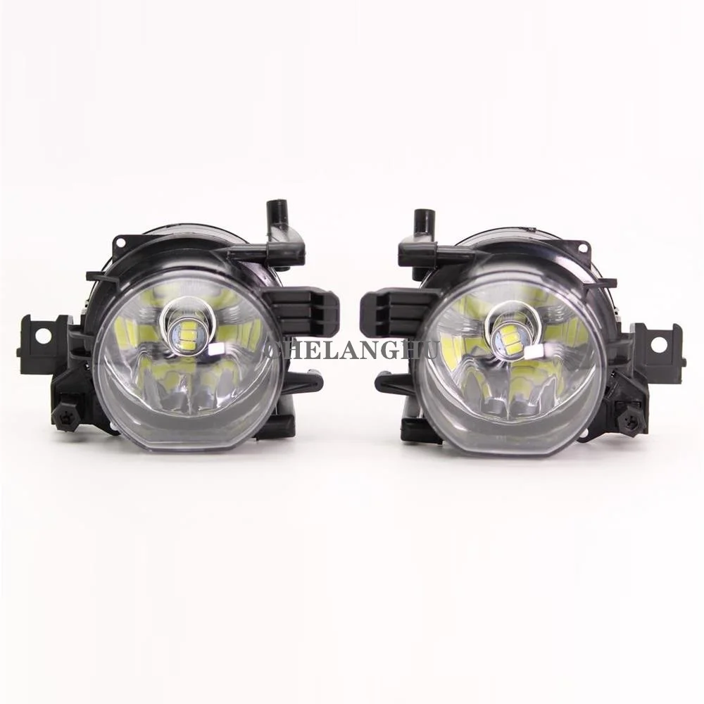 LED Fog Lamp For BMW 7 Series E65 E66 730 740 745 d 735 745 760 2005 2006 2007 2008 Front LED Fog Lights Fog Lamp with Bulbs