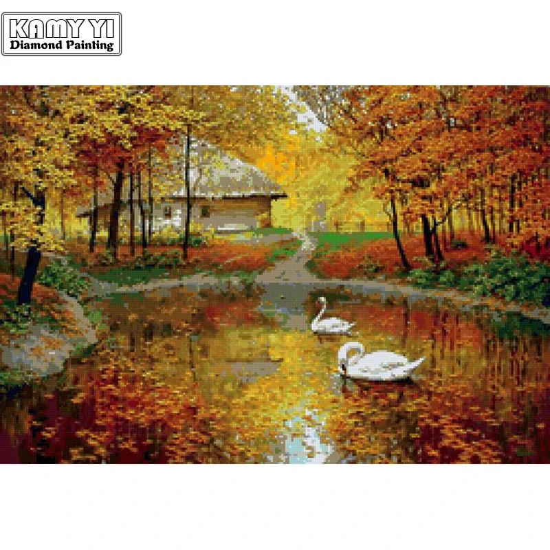 Full Square Diamond 5D DIY Diamond Painting Scenery\