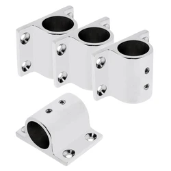 4 Pieces Marine Boat Hand Rail Fitting 90 Degree Stanchion Base for 1