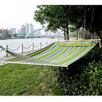 Outsunny hammock hanging garden for 2 people hammock eco-friendly Camping with pillow