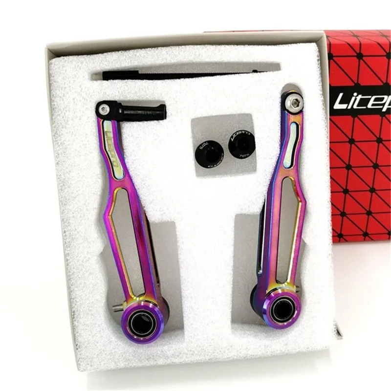 Litepro Folding Bike V Brake Arm 82mm 108mm Bya412 Folding Bicycle Brake Caliper Shoe Set