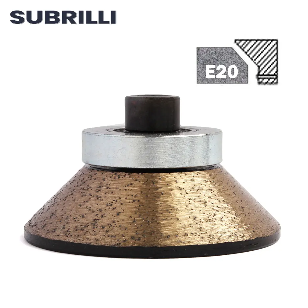 SUBRILLI F20/B20/E20/A30/V30 Diamond Profile Wheel Sintered Grinding Wheel For Granite Marble Stone Concrete Edge Counter Top Pr