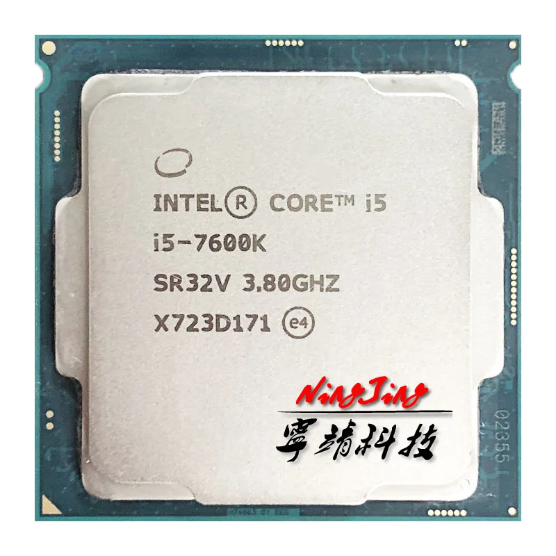 Intel Core i5-7600K i5 7600K 3.8 GHz Used Quad-Core Quad-Thread CPU  6M 91W LGA 1151