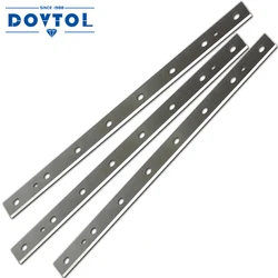 Cuchillas cepilladoras HSS para DeWalt DW734, cepilladoras de 7342 de espesor con reemplazo de 12,5 pulgadas, con tratamiento térmico