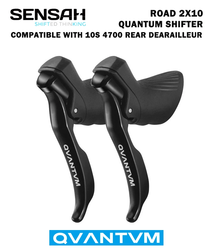 SENSAH QUANTUM 10S 鍛造レバーシフター 2x10速 ブレーキシフター