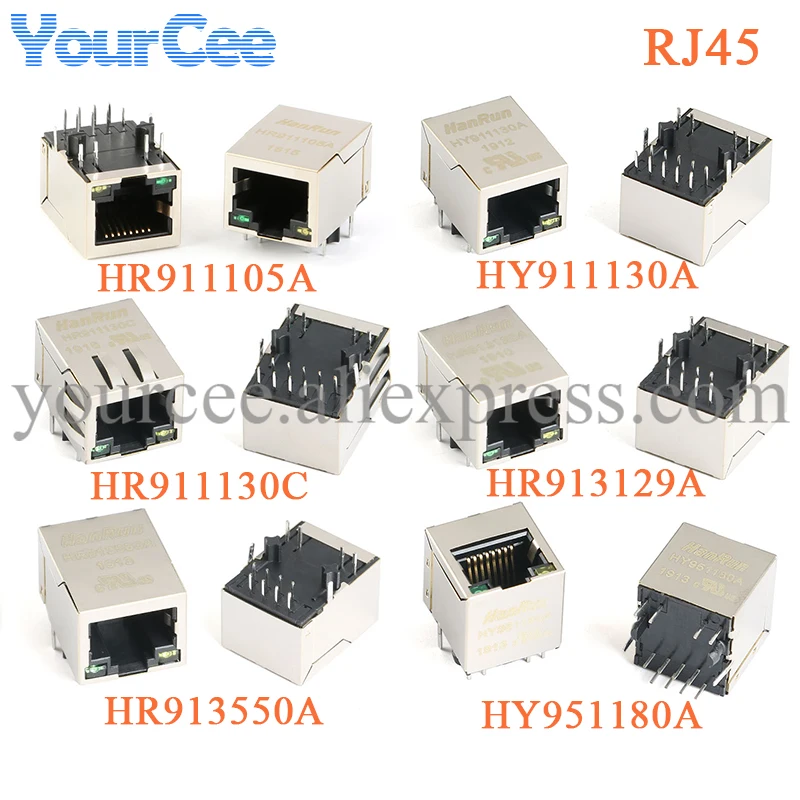 RJ45 Network Interface HY951180A HR913550A HR913129A HR911130C HY911130A HY911130A RJ45 WiFi Wireless Connector