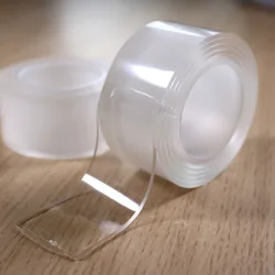 1/2/3/5M Nano Tape Double Sided Tape Transparent Reusable Waterproof Adhesive Tapes Cleanable Kitchen Bathroom Supplies Tapes