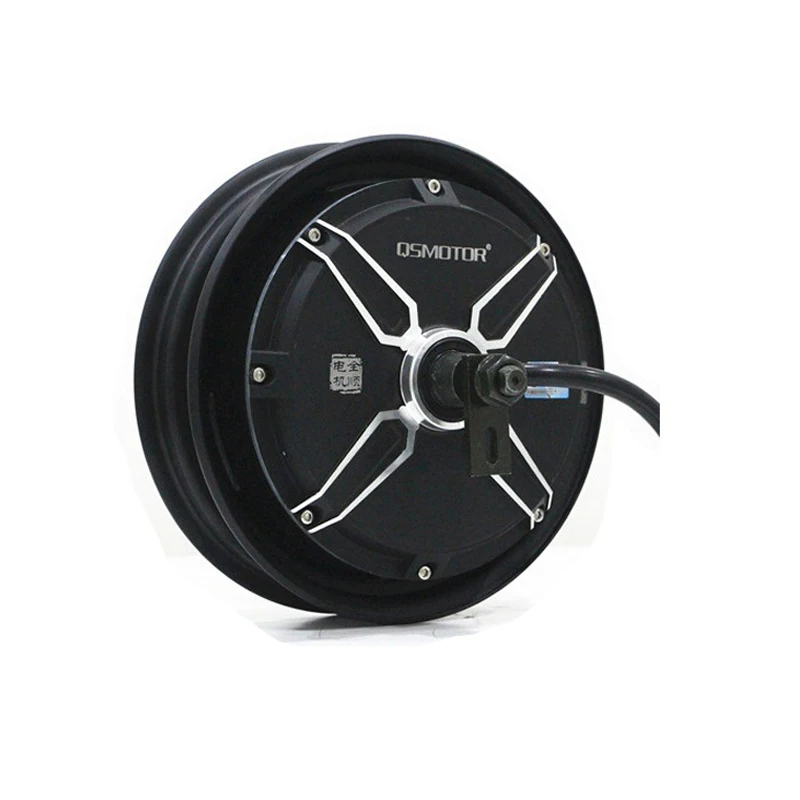 QSMOTOR 3000W Elektrisk Motorsykkel Konverteringssett - alternate angle