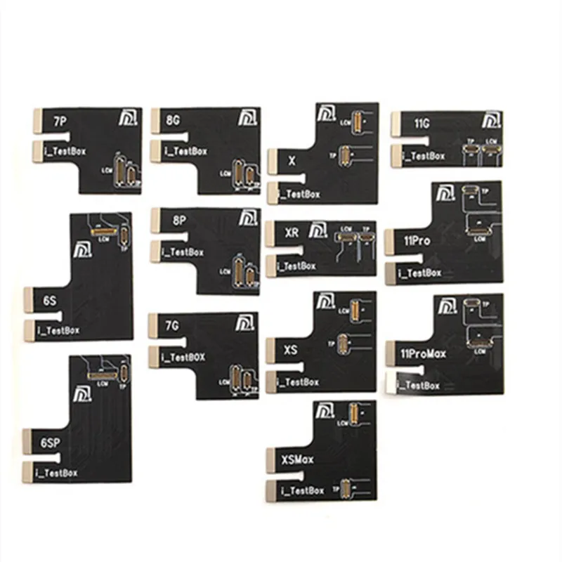S200 Flex Cable For IPhone 6S Plus 7 8 11 12 Pro Max XS Max XR X LCD Screen Tester 3D Touch Light Sensor True Tone Testing Box