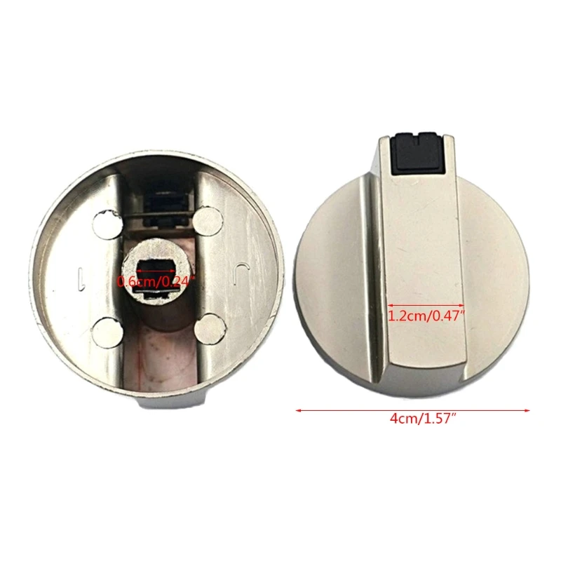 เตาอบโรตารี่สวิทช์แก๊สเตาปุ่มควบคุม Heavy Duty โลหะ Cooktop ปุ่มควบคุม Burner Control Dial Knob อะแดปเตอร์