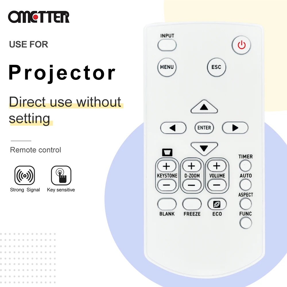 Brand New YT-150 Voor Casio Projector Afstandsbediening YT-140 YT-151 XJ-V1 XJ-V2