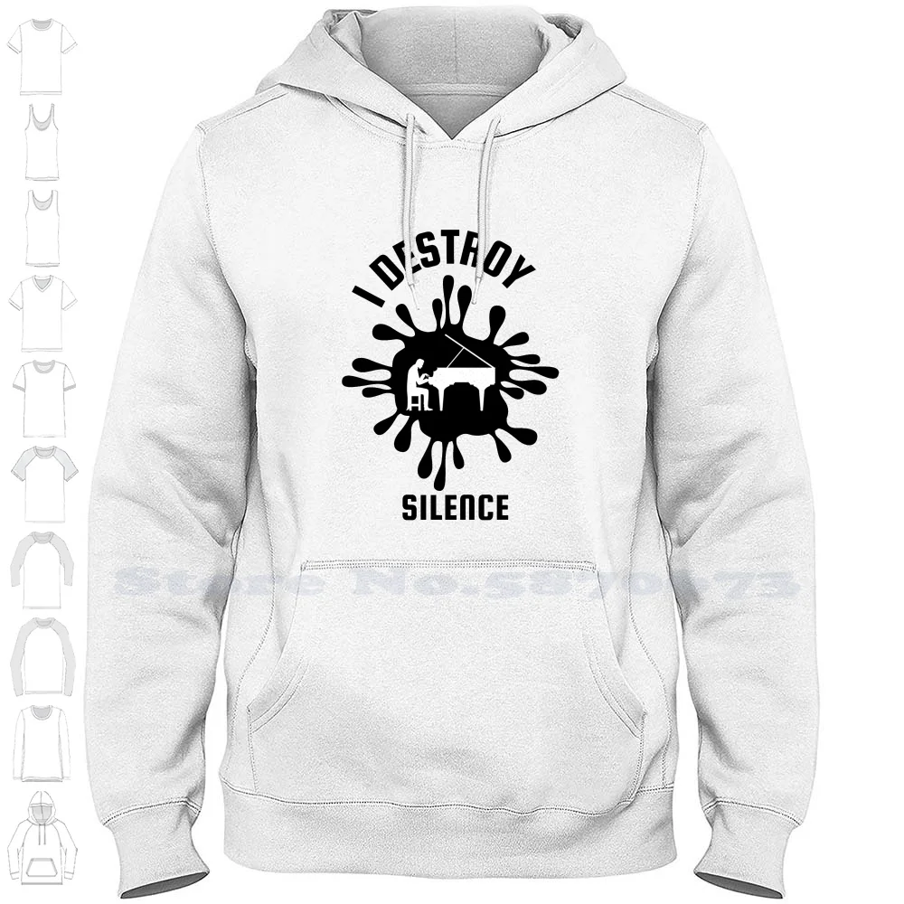 I Destroy Silence Accordion Hoodies Sweatshirt For Men Women Destroy Silence Band Funny Sound Music Music Lover Bellows