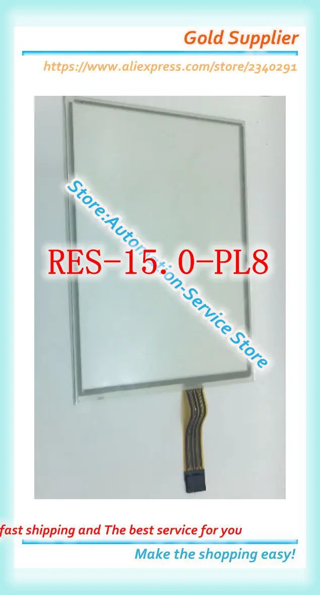 

New Touch Screen Glass Panel Use For RES-15.0-PL8 95409