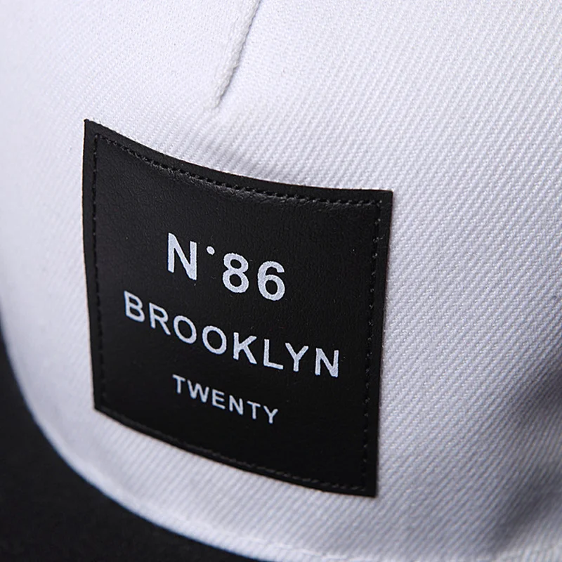 2024 New Fashion N86 BROOKLYN Patch Snapback Hat For Men Women Adjustable Cotton tide Hip Hop outdoor sport baseball cap