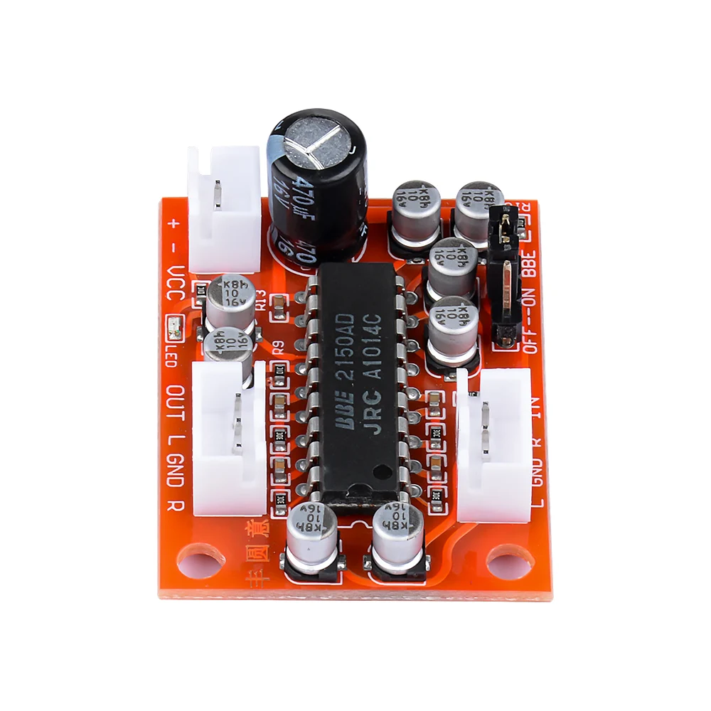 AIYIMA NJM2150 BBE Mini Tone Preamplifier Preamp Board Sound Effect Exciter Improve Tweeter Bass DIY Amplifier Audio Home Theate