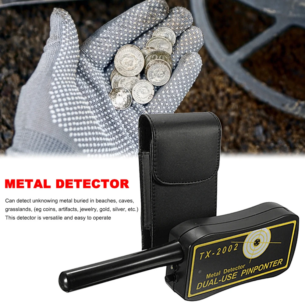 High Sensitivity Adjustable TX-2002 Handheld Metal Detector Long Range Diamond Archeological Gold Underground Metal Detector