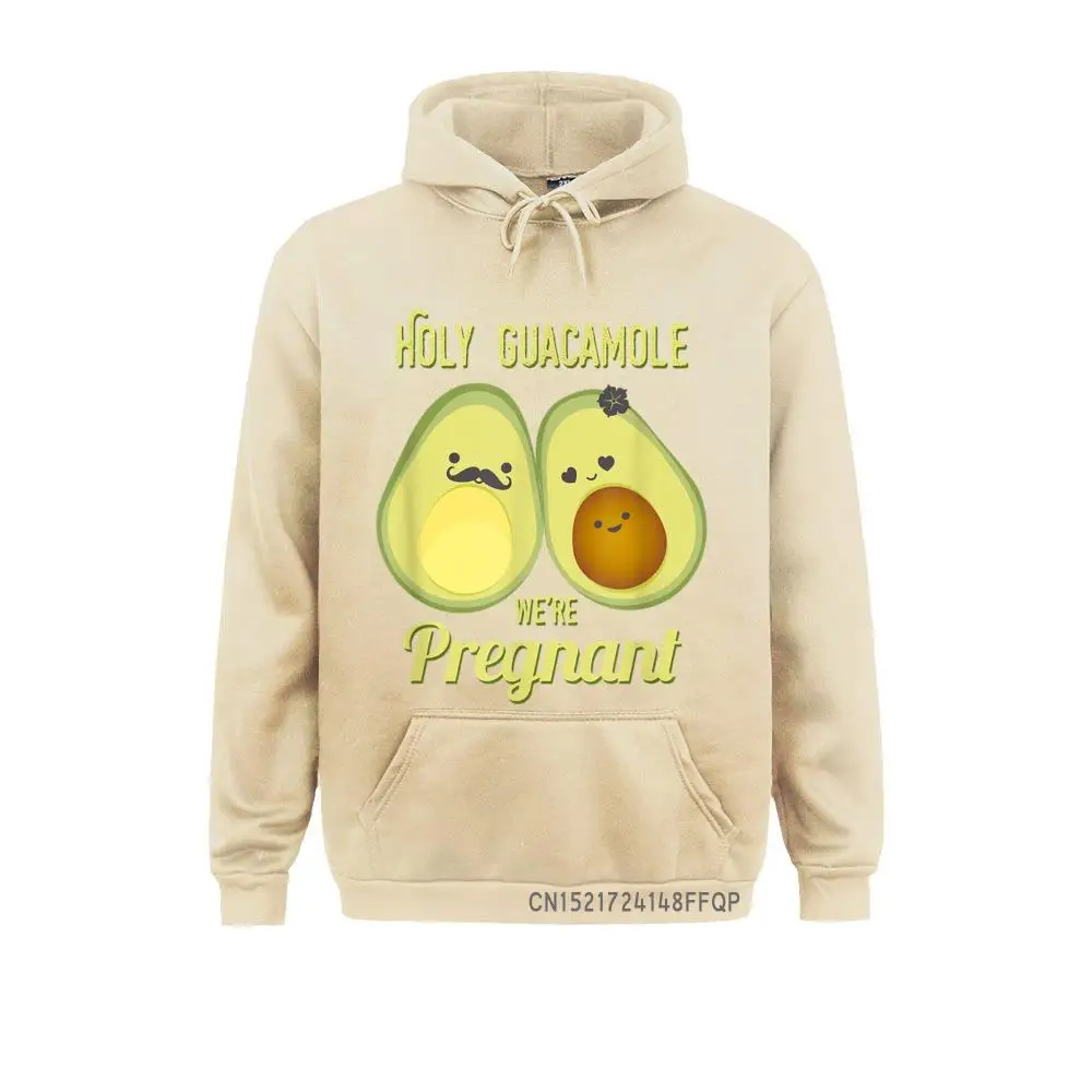 Holy Guacamole We're Pregnant Pregnancy Announcement Pullover Sweatshirts Beach New Arrival Mens Fall Hoodies Printing