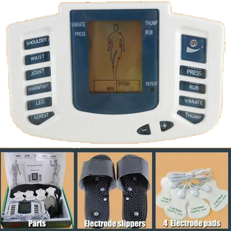 

JR-309 Massage Electrical Stimulator Full Body Relax Muscle Therapy Massager Pulse Tens Acupuncture Health Care Machine JR309