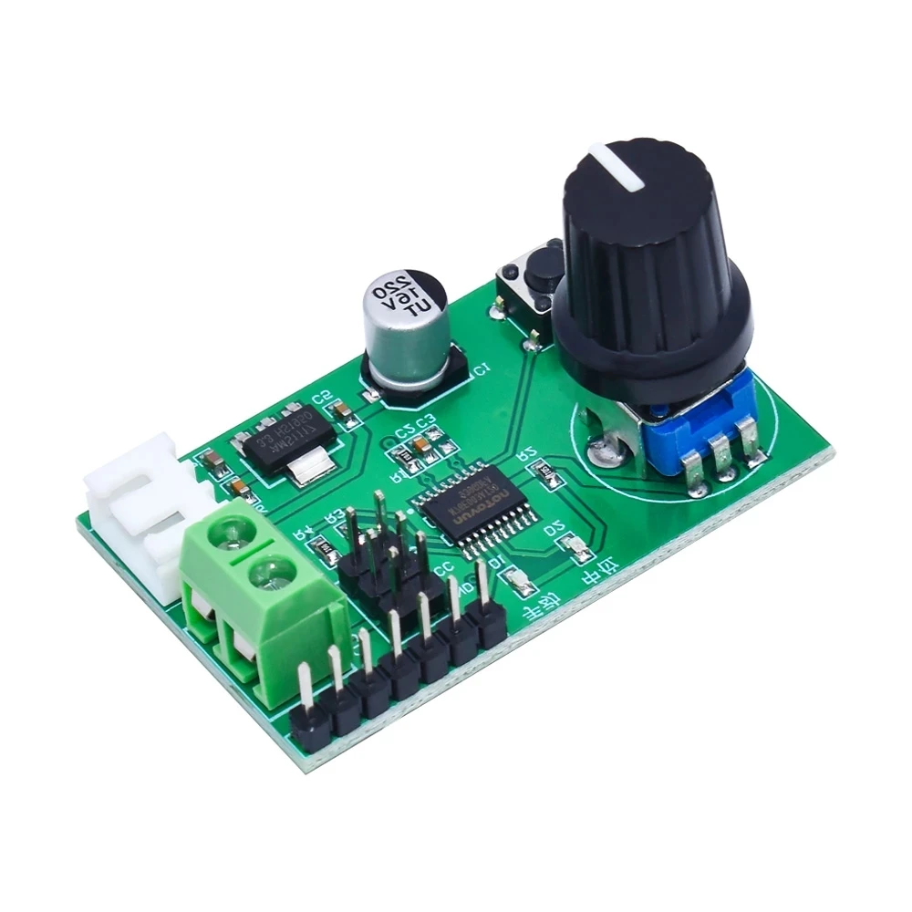 Imagem -02 - Dual Channel Serial Control Board Switch Mcu Steering Gear Depuração Módulo Botão Ajustável Mg995 Mg996 Sg90 Bit