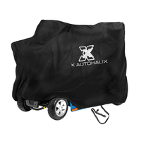 X Autohaux Motorbike Mobility Scooter Cover Waterproof Rain Protection 210D Anti Wear Oxford Wheelchair Scooter Accessories