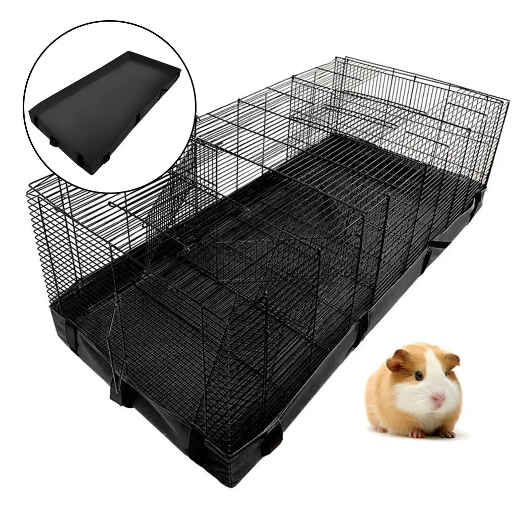 Leakproof Detachable Washable Guinea Pig Cage Bottom Cover Habitat Liner Pad Accessories for Dwarf Bunnies Squirrel