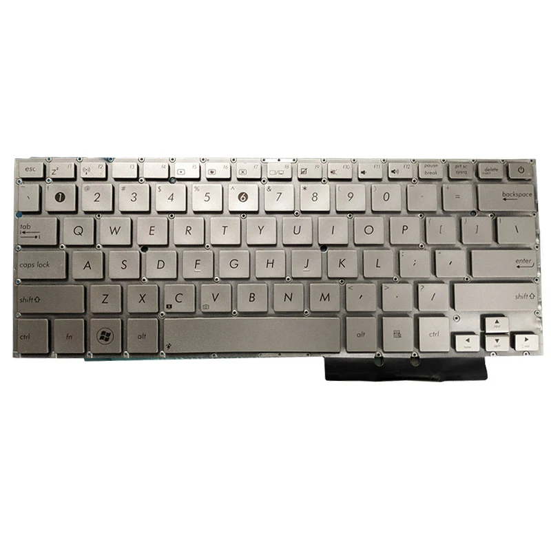 Neue us tastatur für asus zenbook 13 ux31 ux31e ux31a ux32e ux32e silber/braun