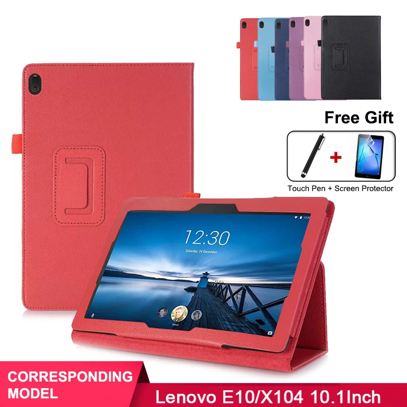 

SZOXBY For Lenovo Tab E10 TB-X104F PU Leather 10.1 Inch Case Tablet Child Safety Anti-Fall Hockproof Shockproof Stand Cover