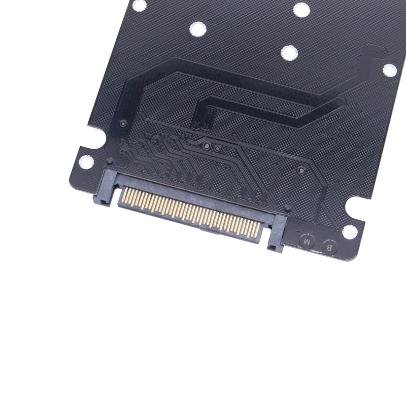 Adaptateur SSD M.2 SSD vers U.2 Adaptateur M2 SATA NVMe Clé B/M NGFF SSD vers PCI-e U2 Adaptateur de conversion SFF-8639 PCIe M2 pour ordinateur PC