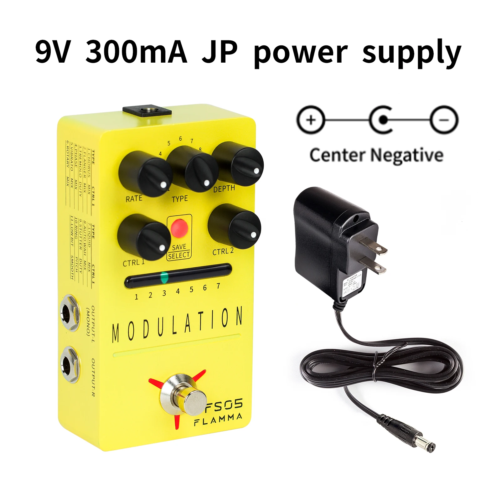 FLAMMA FS05 Modulation ギターエフェクター 新品同様 H279d4db0296f4a7a98b53e3c62c76