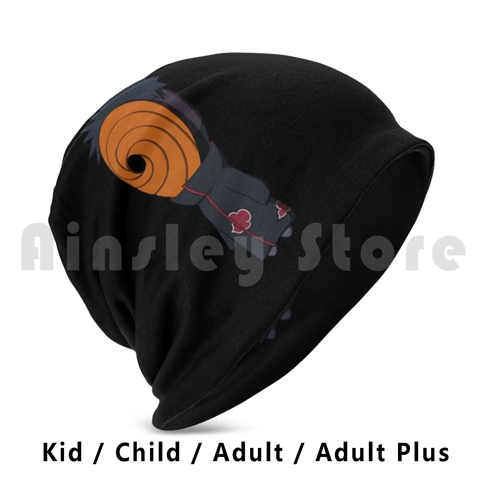 Tobi Comic Beanies Pullover Cap Comfortable Anime Manga Japan Japanese Bleach Kawaii Meme Sasuke