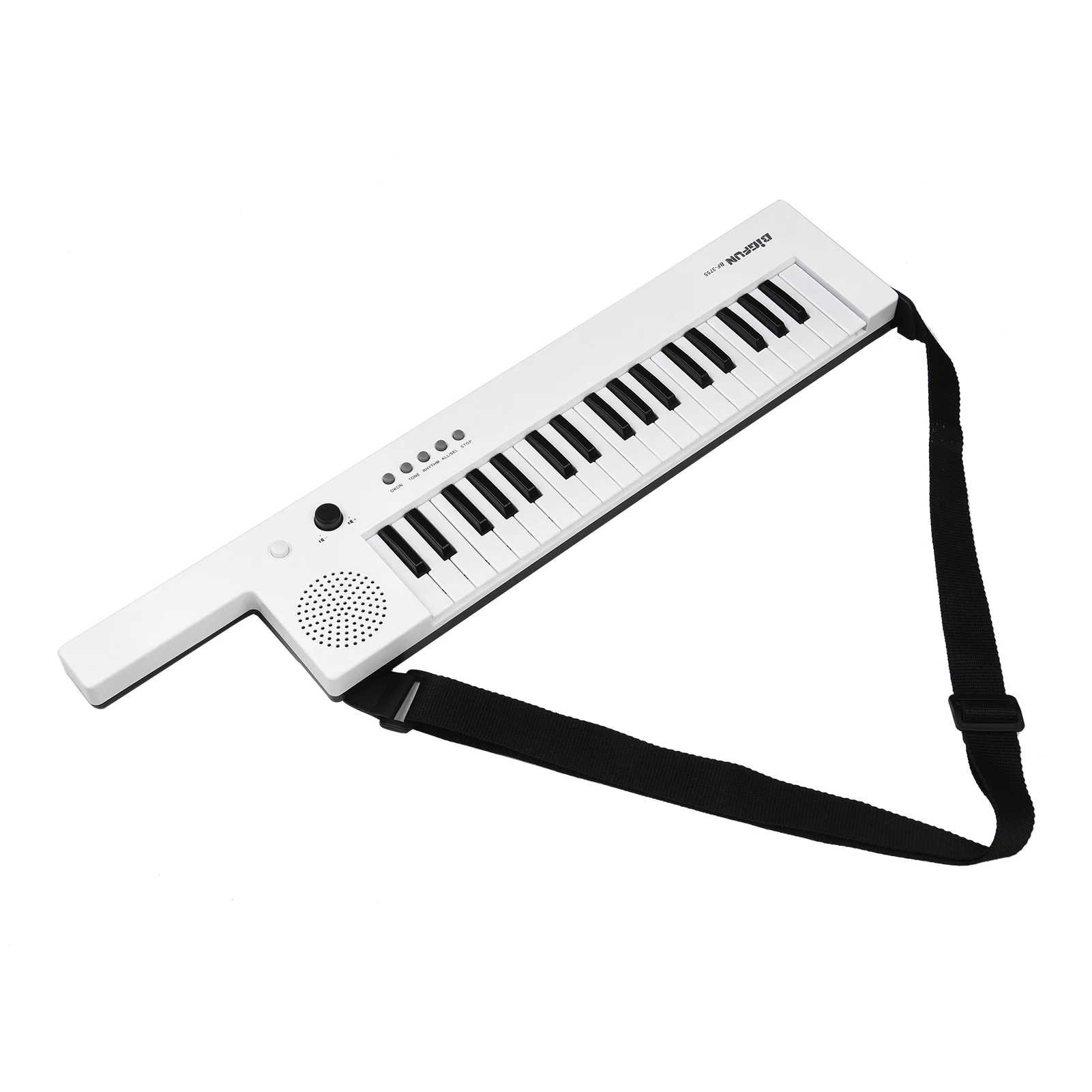 Guitar Electronic Piano with Keyboard 37-Key Electronic Keyboard Piano Rechargeable Children' s Piano Musical Instruments