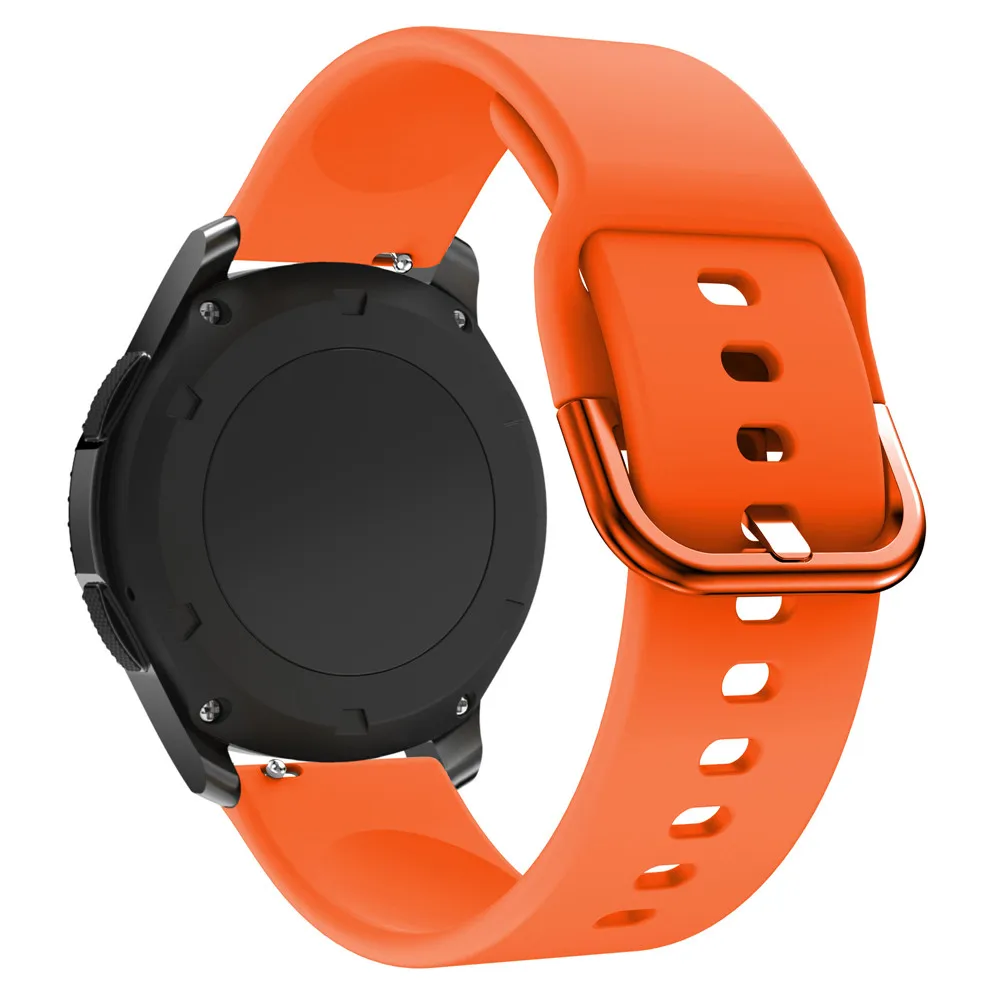 20 مللي متر 22 مللي متر حزام (استيك) ساعة الأشرطة لسامسونج جير S3 S2 الحدود الكلاسيكية غالاكسي ساعة 46 مللي متر 42 مللي متر نشط 2 سوار المرأة حزام الرجال