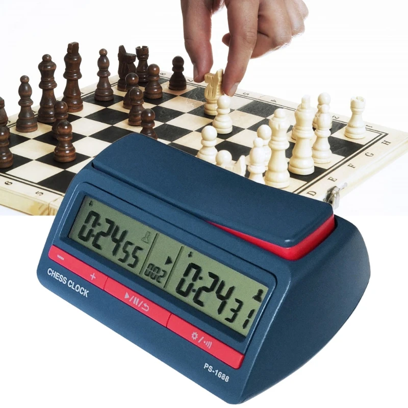 

Advanced Chess Digital Timer Chess Clock Count Up Down Board Game Clock