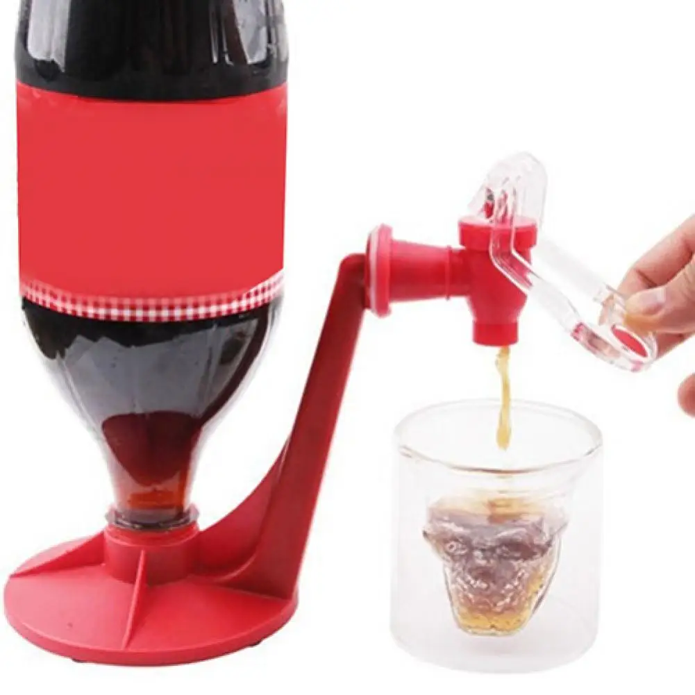 

Creative Soda Drink Dispense Gadget Party Coke Drinking Automatic Dispenser Tool Kitchen Accessories Gadget For Bar